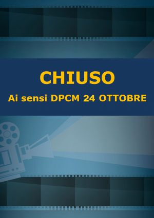 CHIUSO AI SENSI DPCM 24 OTTOBRE
