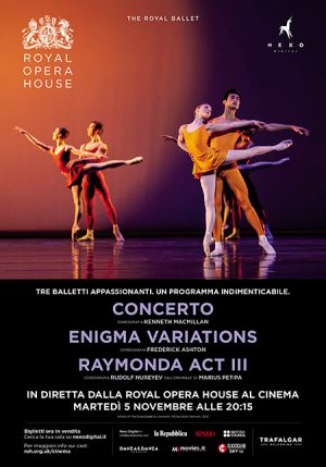 The Royal Ballet | Concerto – Enigma Variations – Raymonda Act III
